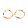 Rack Plating Brass Open Jump Rings KK-O139-18R-G-2
