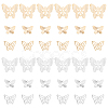 60Pcs 6 Style Brass Charms KK-FH0002-97-1