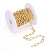 Brass Paperclip Chains CHC-G007-01G-3