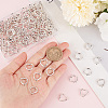 200PCS Tibetan Style Alloy Bead Frames TIBEB-SC0001-21-3