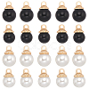 40Pcs 4 Styles Alloy Pendants FIND-SC0009-67-1