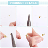 400Pcs 304 Stainless Steel Spacer Beads STAS-UN0058-65-5