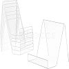 Acrylic Book Displays Stand ODIS-WH0009-01-1
