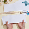 Rectangle Plastic Anti-slip Stickers for Shoe Soles AJEW-CY0002-57-3