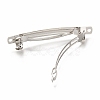 Iron Hair Barrette Findings IFIN-L037-003P-2