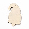 Christmas Single Face Printed Wood Big Pendants WOOD-H102-01I-3