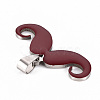 201 Stainless Steel Enamel Pendants STAS-S110-075F-3