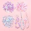 450Pcs 3 Colors Transparent & Opaque Acrylic Beads TACR-FS0001-68-6