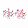 Transparent Acrylic Beads TACR-S154-35C-902-2