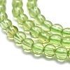 Natural Peridot Beads Strands G-K305-02-A-3