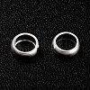 Rack Plating Brass Spacer Beads KK-O139-16B-S-2