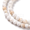 Natural Howlite Beads Strands G-C025-02B-09-4