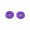 Handmade Polymer Clay Beads Strands CLAY-R089-6mm-013-2