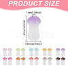 300Pcs 10 Colors Opaque Glass Beads GLAA-GO0001-02-2