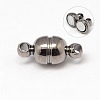 Round Brass Magnetic Clasps X-KK-D331-M-2