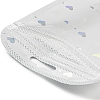 Rectangle Glitter Holographic Plastic Yin-yang Zip Top Gift Bags OPP-E004-01A-B02-3