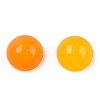 Natural White Jade Cabochons G-R416-6mm-06-3