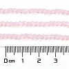 Baking Paint Transparent Glass Beads Strands DGLA-F029-J2mm-6