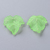 Autumn Theme Transparent Frosted Acrylic Pendants PAF002Y-28-2