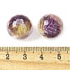 Two Tone Transparent Acrylic Beads OACR-D304-02I-3