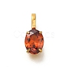 Ion Plating(IP) 304 Stainless Steel Rhinestone Pendants X-STAS-A104-11G-11-1