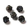 Natural Glaucophane Carved Flower Scattered Beads G-O156-B-30-1