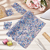 Hotfix Rhinestone Sheet RESI-WH0035-24A-4