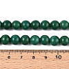 Synthetic Turquoise Round Beads Strands TURQ-T004-14A-4