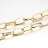 Aluminium Paperclip Chains X-CHA-N002-02KCG-1