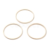 Brass Linking Rings KK-Y003-03J-G-1