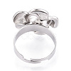 304 Stainless Steel Adjustable Ring Components STAS-T066-77P-3