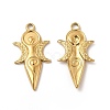 Ion Plating(IP) 304 Stainless Steel Pendants STAS-A070-33G-1