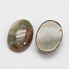 Natural Indian Agate Cabochons G-D860-A24-2