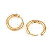 304 Stainless Steel Huggie Hoop Earrings EJEW-O087-06I-G-2
