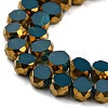 Electroplate Glass Beads Strands EGLA-G037-02A-HP03-3