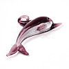 Handmade Lampwork Big Pendants LAMP-T023-10D-2