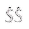 Tarnish Resistant 201 Stainless Steel Charms STAS-R105-S-1