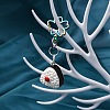 Zinc Alloy Swivel Lobster Clasps PALLOY-WH0070-98M-2