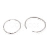 Tarnish Resistant 201 Stainless Steel Huggie Hoop Earrings EJEW-O095-02H-2