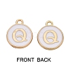 Golden Plated Enamel Alloy Charms ENAM-SZ0001-26A-Q-2