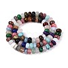 Natural & Synthetic Mixed Stone Beads Strands G-T142-72A-2