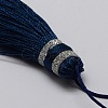 Nylon Tassels Big Pendant Decorations HJEW-L010-12-2