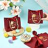 Gold Stamping Graduation Cap Paper Gift Bags CARB-FZC0001-01B-5