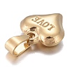 Valentine's Day 201 Stainless Steel Charms STAS-I159-02B-G-2