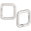 925 Sterling Silver Spring Gate Rings STER-BBC0009-25-1