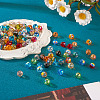 180Pcs 18 Colors Transparent Electroplate Glass Bead EGLA-TA0001-19-6
