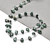 Dyed Natural African Turquoise(Jasper) Beads Strands G-Q167-A14-02-2