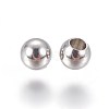 Non-Tarnish 202 Stainless Steel Cord End Caps STAS-L216-08E-P-2
