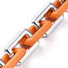 Handmade CCB Plastic Cable Chains AJEW-JB00668-05-2