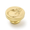 Wax Seal Brass Stamp Head AJEW-G056-01I-3